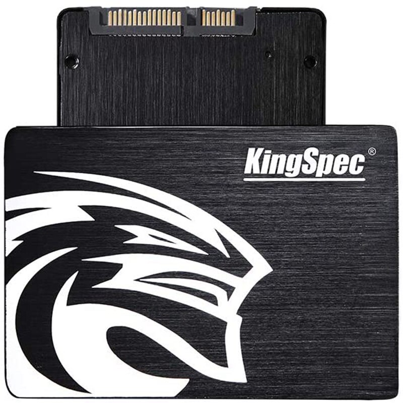 Kingspec 360Gb Ssd 2.5 Inch Harde Schijf SATA3 Interne Solid State Drive Zwart 10X6.9X0.9Cm