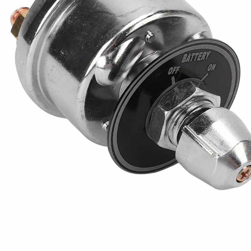 Master Battery Disconnect Switch Waterproof Master Battery Power Cut Isolator for Engineering Vehicle