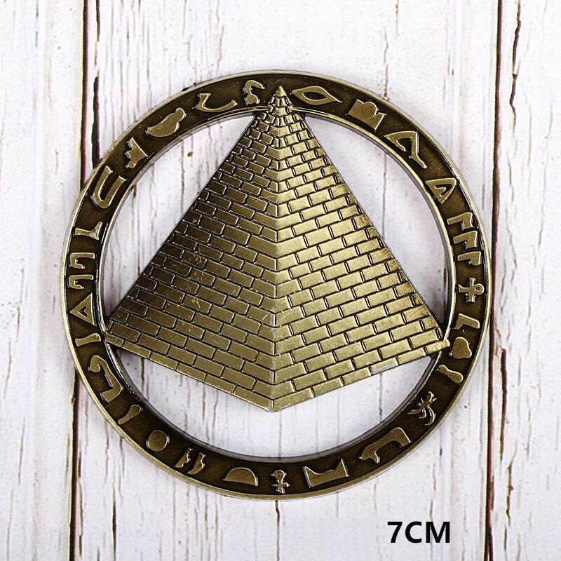 Metalliset jääkaappimagneetit magneettinen jääkaappipyramidi eiffel-torni maamerkki pariisi ranska riemukaari oscar turisti matkamuisto: Pyramidi