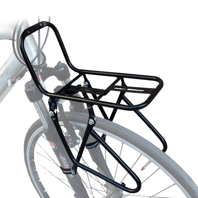 Bike Front Rack Carrier Fietstassen Bag Carrier Bagage Plank Beugel Fiets Voor Mtb Racefiets: Default Title