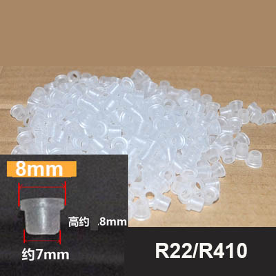10 stücke viel weiche gummi Klimaanlage Ladung Schlauch Dichtung Verteiler kältemittel rohr dichtung Reparatur Dichtung Bausatz: R22 R410