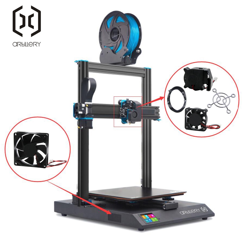 Artillery 3D Printer Fan And PTFE