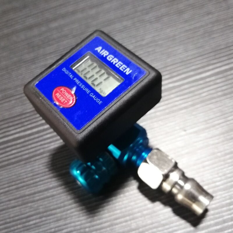 Airbrush Electronic Pressure Regulator LCD Digital Display Air Pressure Gauge
