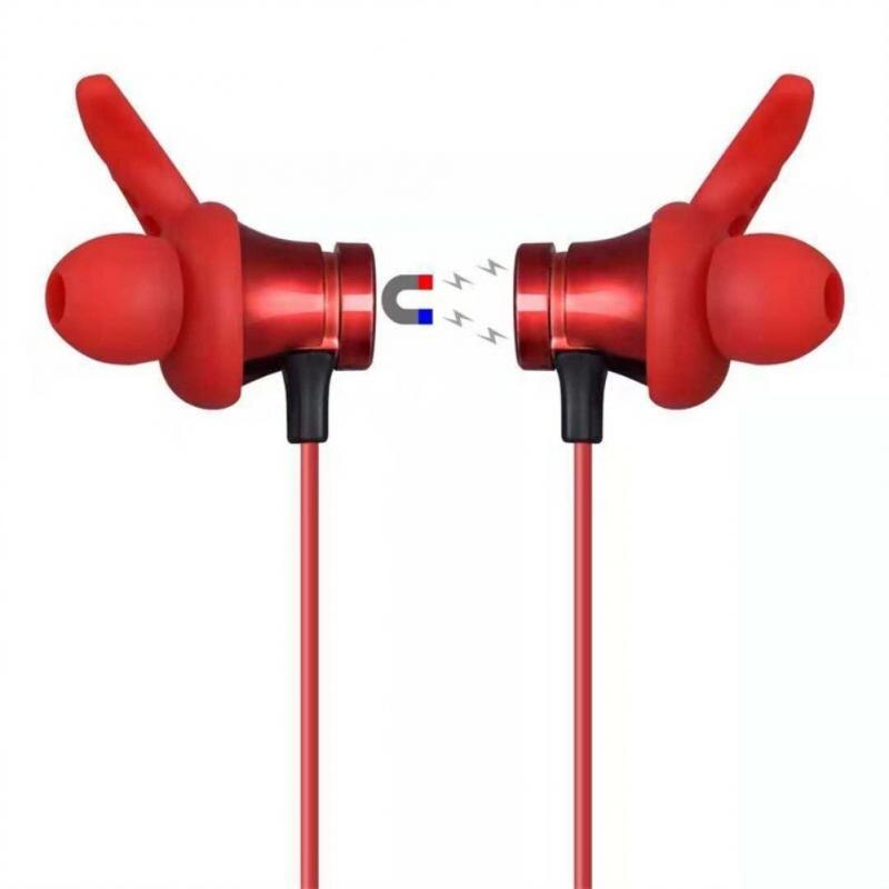 Wireless Bluetooth Earphones Magnetic Sports Running Headset Sport Earbuds Noise Cancellation Headphones For Smartphone Laptop