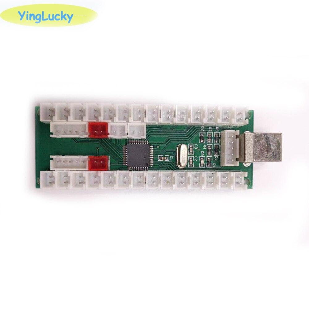 Arcade joystick diy kit nul forsinkelse arcade diy kit  ps 2 usb encoder til pc arcade sanwa joystick sanwa trykknapper til arcade