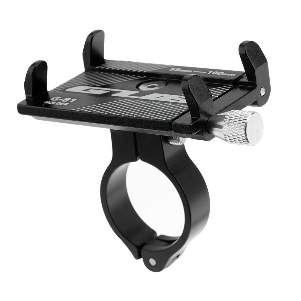 GUB G-81 Moto Vélo Guidon Clip Support De Téléphone Support de Montage Accessoires De Vélo Porte-vélos Pour Extérieur: Black