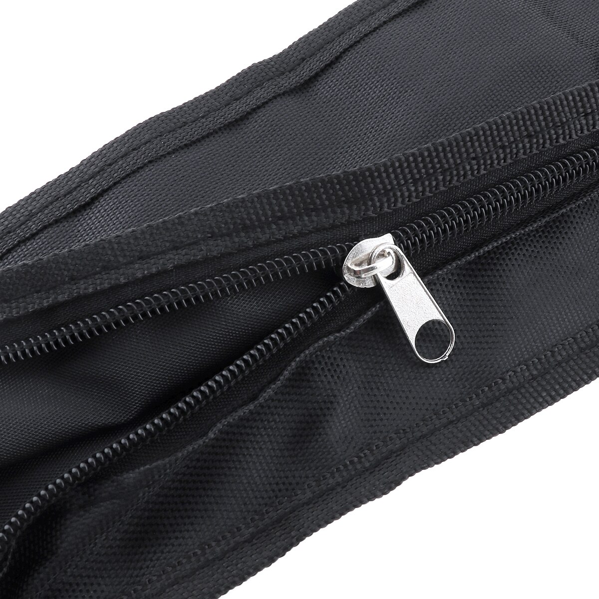Bærbar holdbar 21 tommer sort ukulele taske blød etui monolag taske enkelt skulder rygsæk polstret musikinstrument