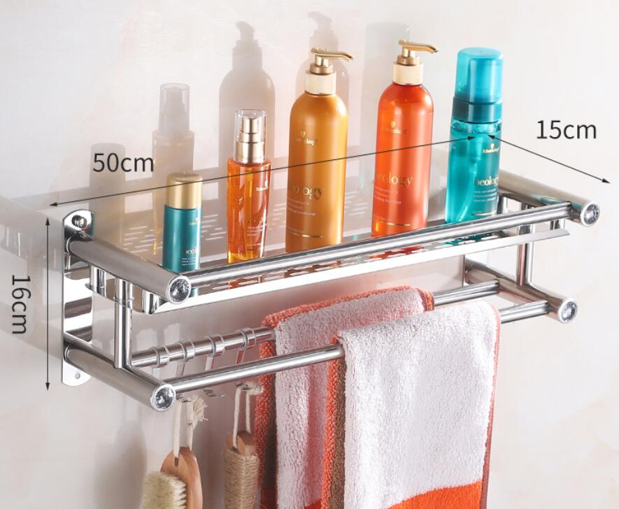 Handdoekenrek Wc Rek Roestvrij Staal Badkamer Handdoekenrek Wc Badkamer Planken Decor Lade Wandplank Opknoping: B