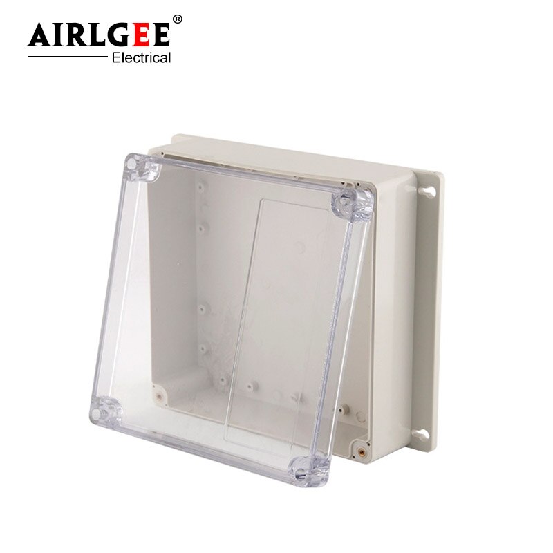 192*188*70mm Ip65 waterdichte outdoor kabel wandmontage junction box PC/ABS plastic transparant cover elektrische terminal
