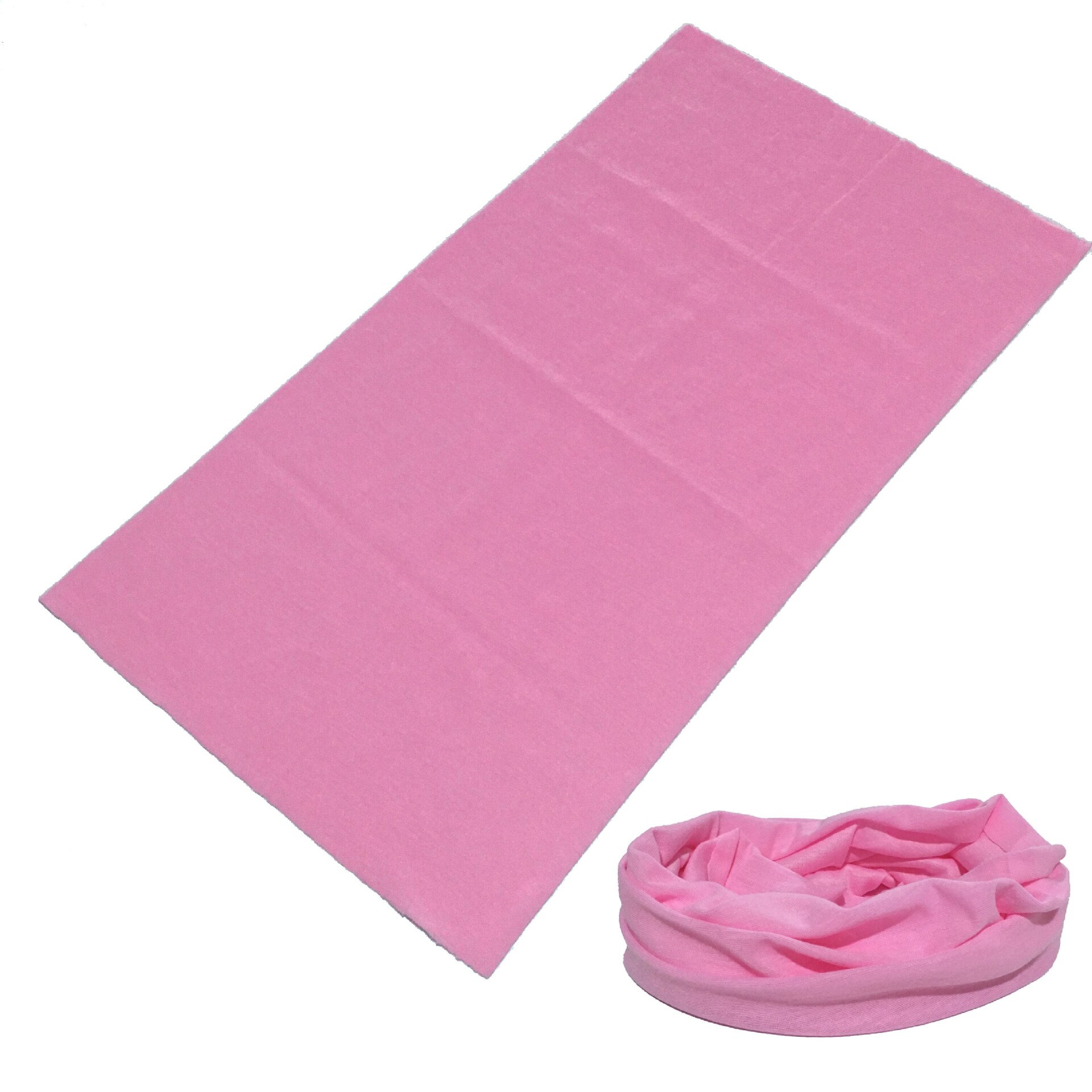 Multifunctional Ghost Skull Head Scarf Neck Warmer Tube Halloween Bandana Headband Neckerchief Magic Headscar Halloween: pink