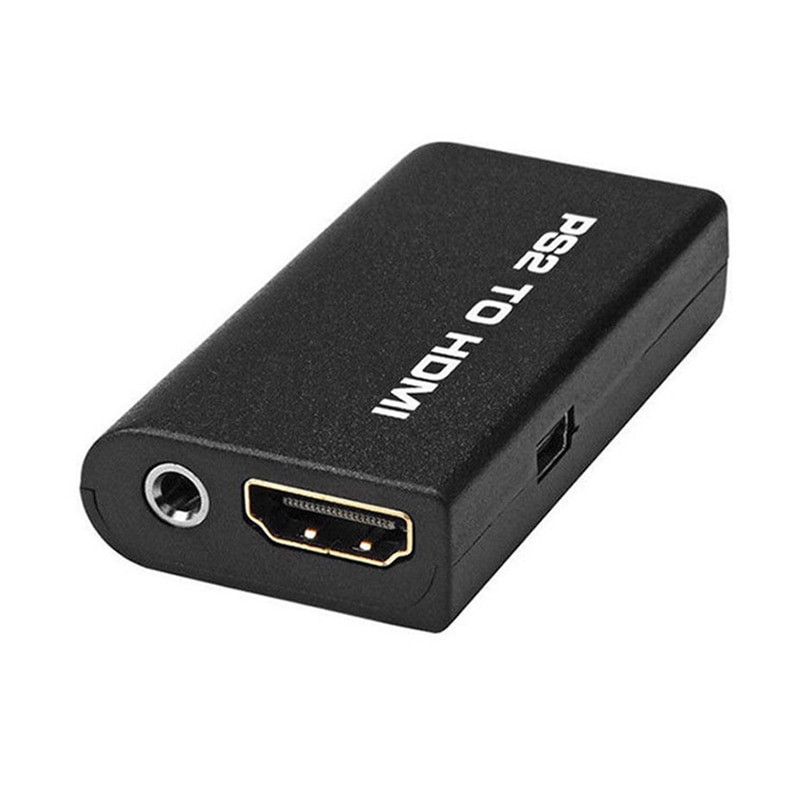 HDV-G300 PS2 do HDMI 480i/480p/576i audio wideo przetwornik adapter z 3.5mm audio wyjście obsługuje Wszystko PS2 wyświetlacz tryby