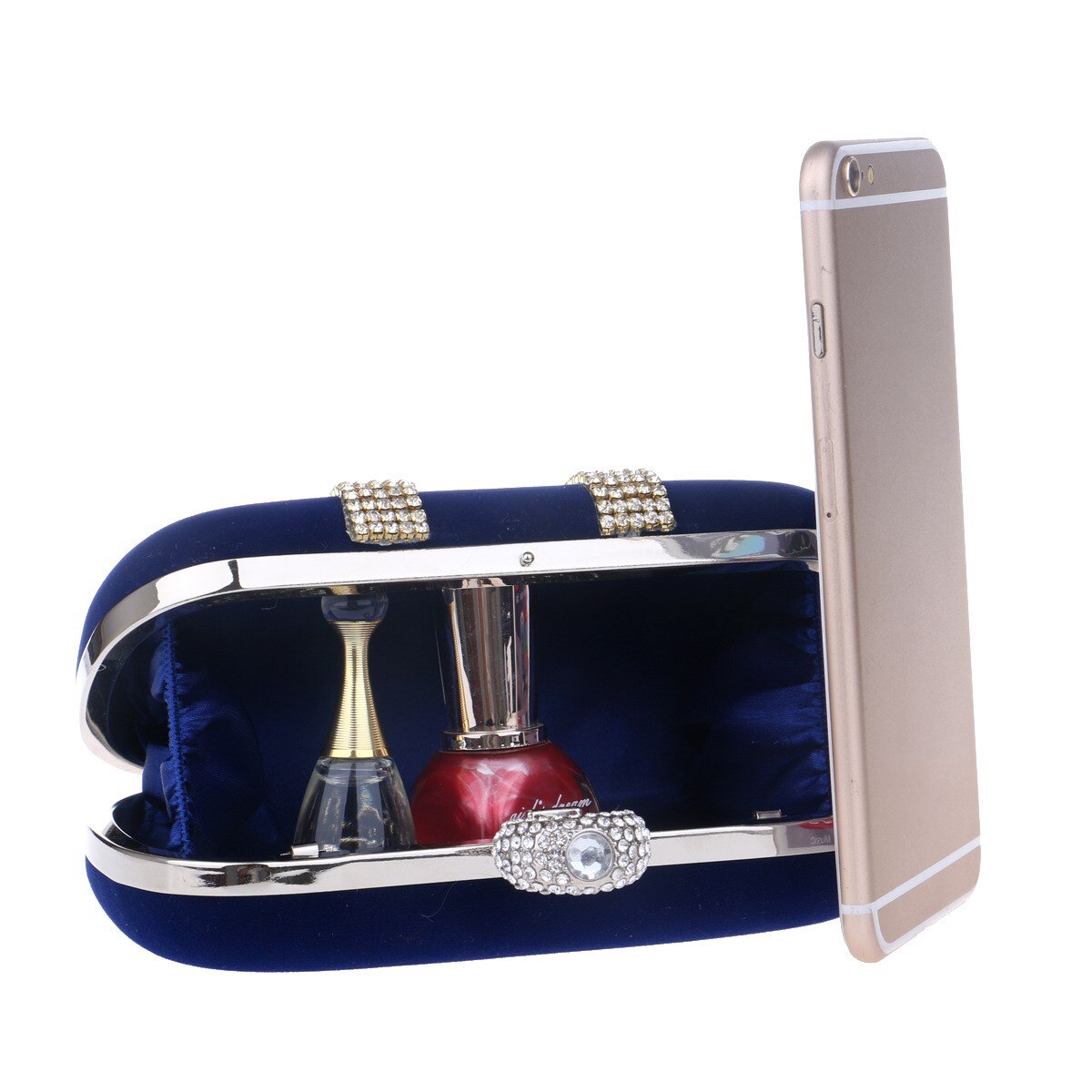Pochette en strass pour femmes, nouvelle pochette élégante et brillante à la , sac à main avec sangle en chaîne pour fête de mariage, sac de soirée,