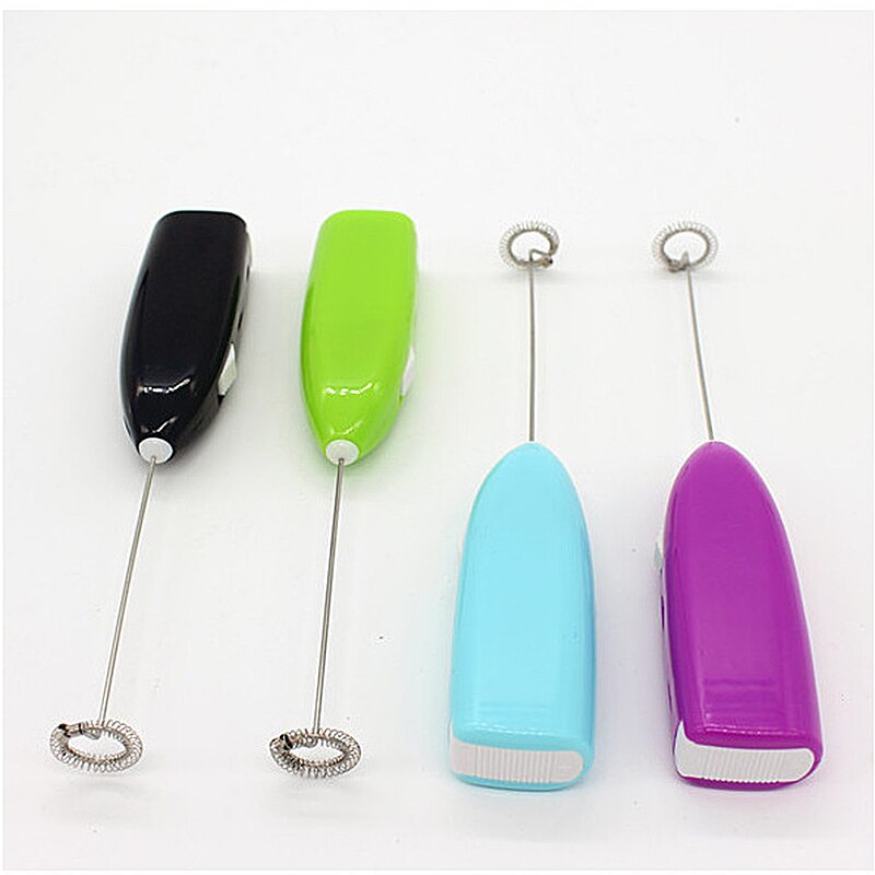 1pc mleko napoje kawa ubijaczka, rózga elektryczna trzepaczka robić jajek spieniacz spieniacz mini uchwyt mieszadło praktyczne narzędzie kuchenne