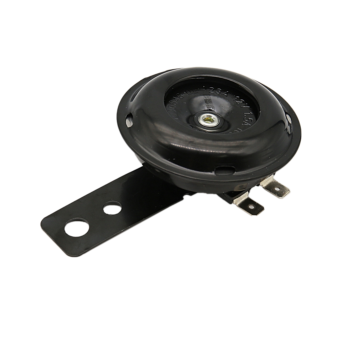 Universal Motorcycle Electric Horn Kits 12V 1.5A 105db Waterproof Round Loud Horn Speaker Scooter Moped eBike Dirt Pit Bike
