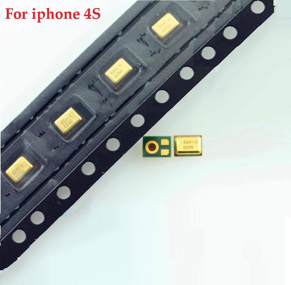 Micrófono interno genuino para iphone 4 4S 5 5S 6 6s 7 8 Plus Mic interno para iphone X XS MAX XR reemplazo de chip de micrófono