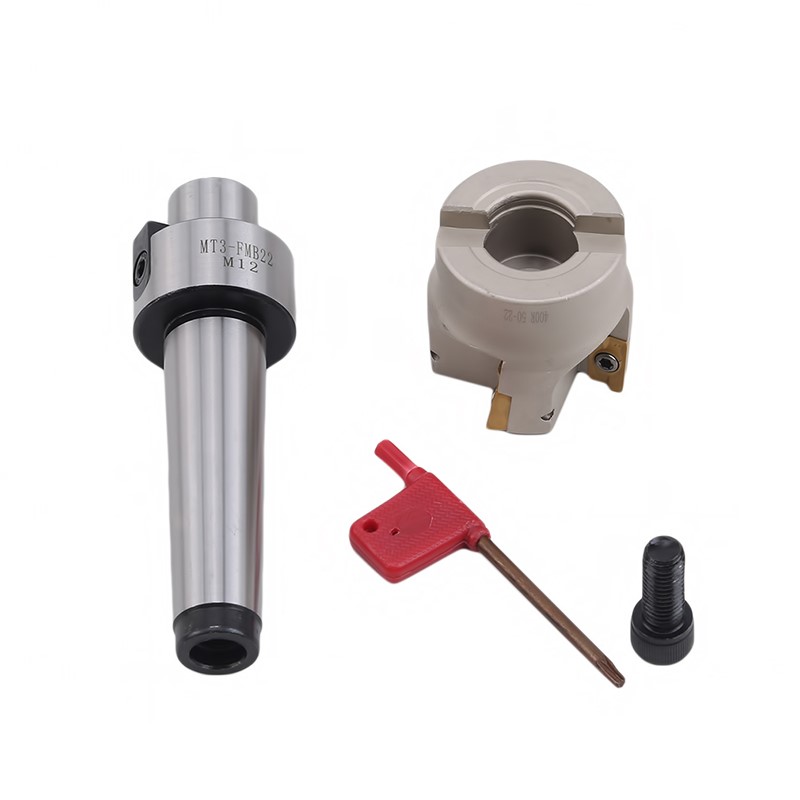 Mill Cutter MT2 MT3 50 Cutter Head + 4 Cutters APMT1604 CNC Mill Milling Cutter Insert Kit Machine Tools