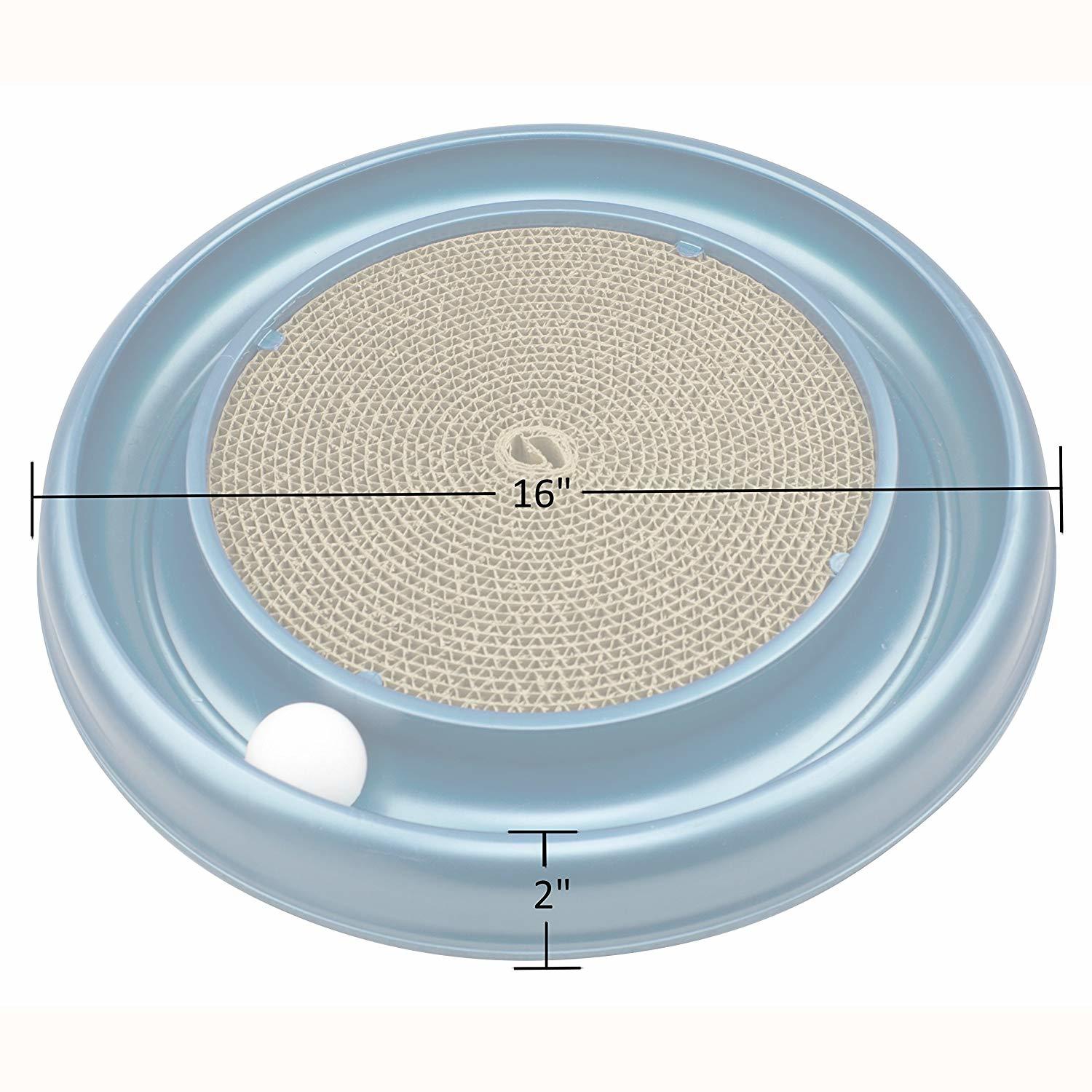 Turbo Scratcher Cat Toy, Colors May Vary: C