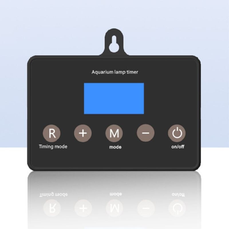 Smart Aquarium Dimmer LED Licht Controller Aquarium Lampe Timing Beleuchtung Digital LCD Display Einzigen Kanal Timer