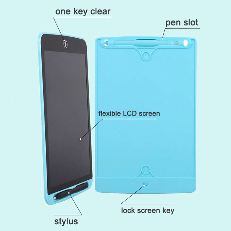 ZhiXiaoGuai 12 Inch LCD Writing Tablet Digital Drawing Board Handwriting Pads Children's Graffiti Drawing Board