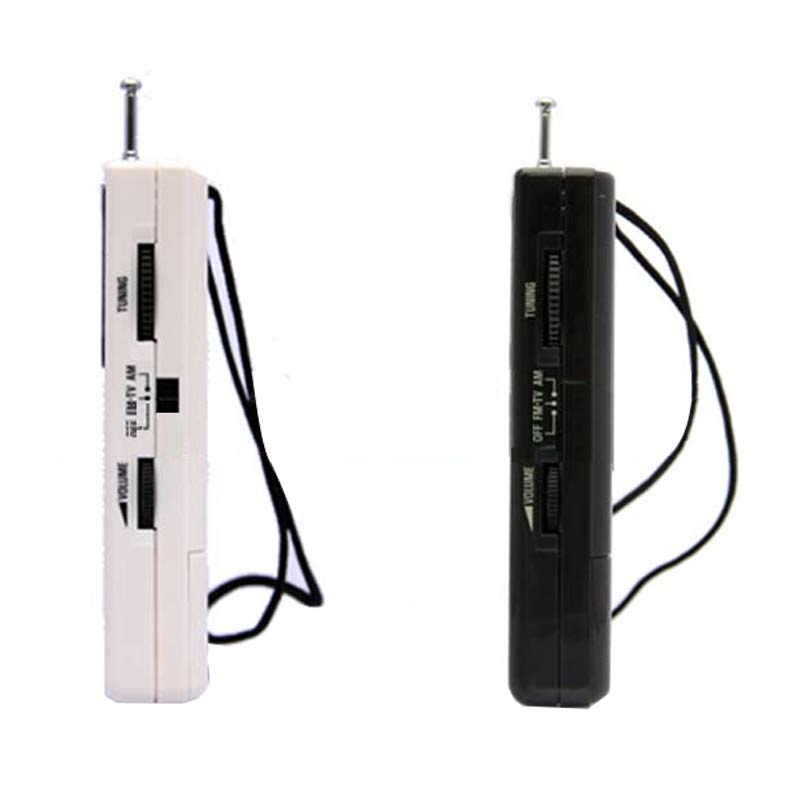 Portable r-218 AM / FM / TV audio radio with built-in speaker high sensitivity pocket receiver FM: 76.0-108.0mhz Internet Radio