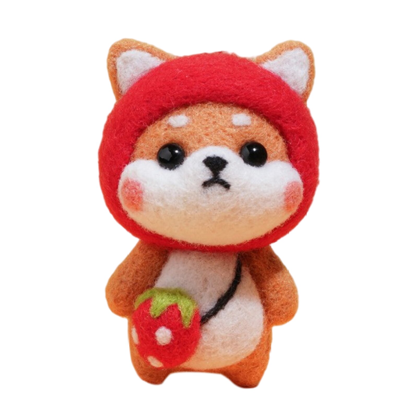 Needle Felting Kit Beginner Wool Felting Kit Wool Needle Felting DIY Beginners Kit DIY Dog Wool Felting Cute Animal As: 04