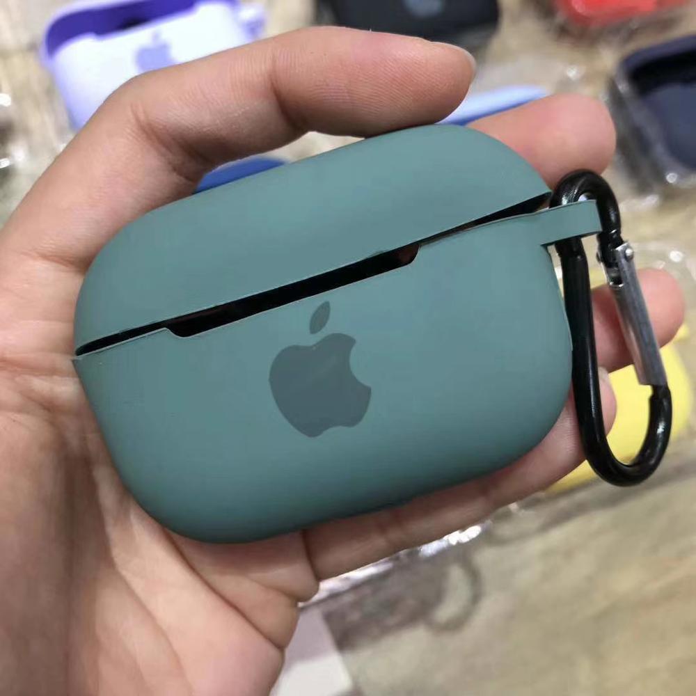 Til airpods pro trådløs bluetooth øretelefon etui blødt silikone etui til airpod 3 cover ladeboks fundas capa coque