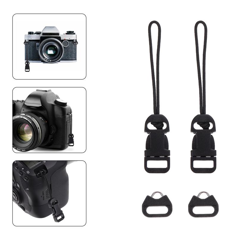 8 Pcs Quick Release Camera Strap Buckles QD Loops Connector Camera Strap Hook