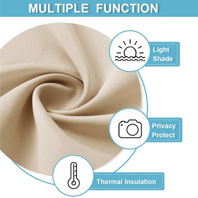 Door Curtains Blackout Self Stick Tie Up Shades Door Window Curtains Thermal Insulating Privacy Kitchen Living Room Curtains