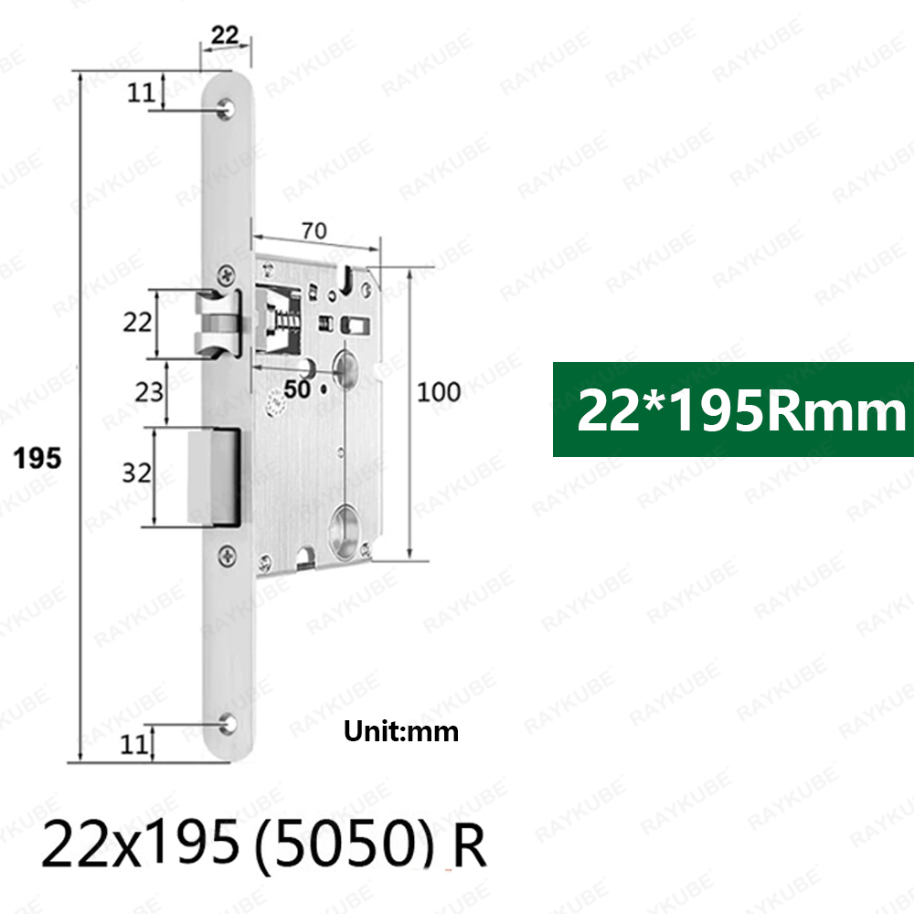 Mortise Lock Specialized For Smart Lock Different Size For Choose
