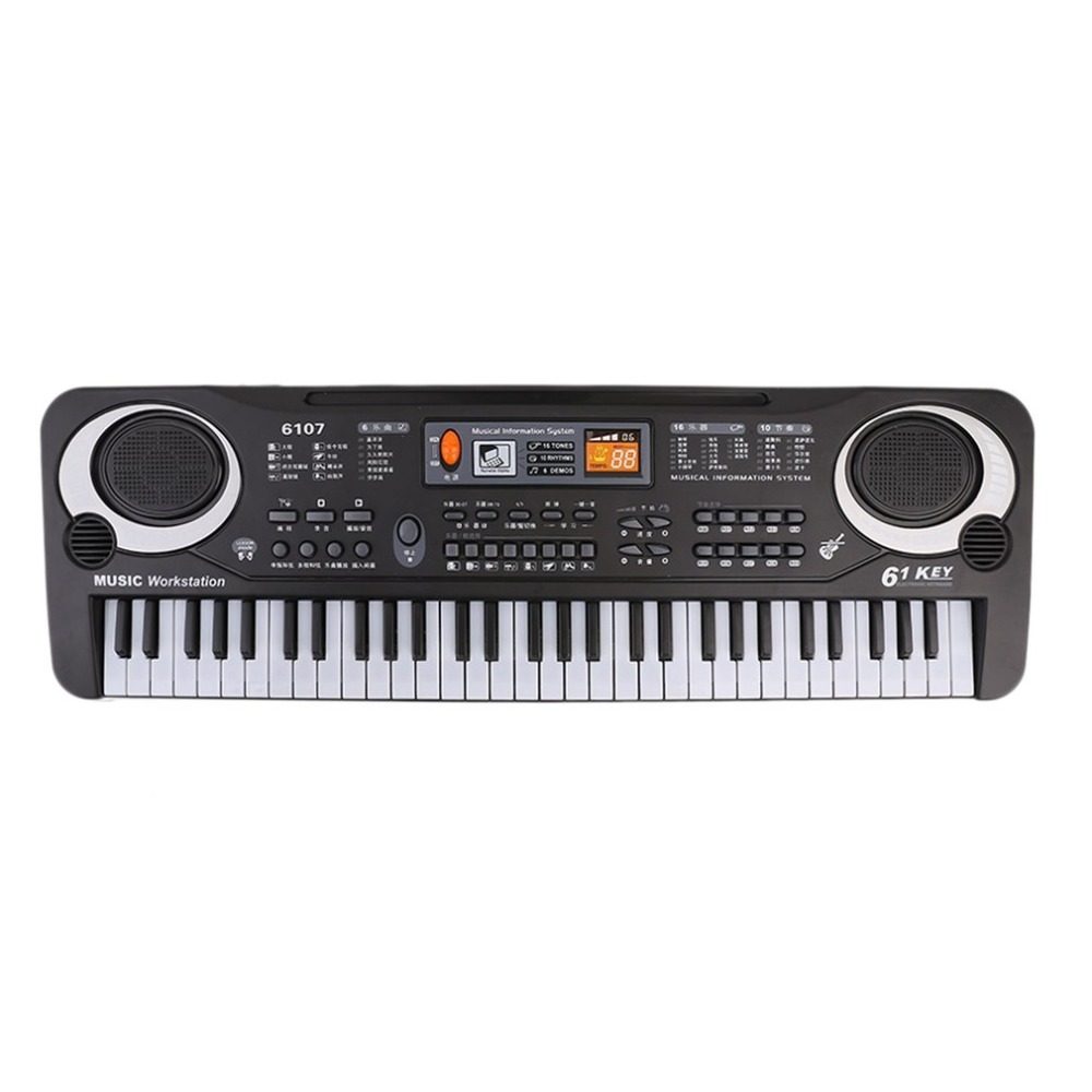 Multifunctionele 61 Toetsen Digitale Muziek Elektronische Toetsenbord Board Elektrische Piano Orgel Voor Kinderen Volwassen Instrument Toetsenbord