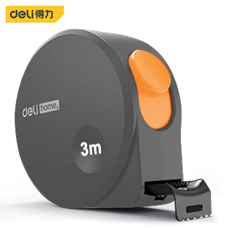 3M 5M Hoge Precisie Meetlint Huishoudelijk Intrekbaar Digitaal Meetgereedschap Multifunctioneel Houtbewerking Handmeetgereedschap: GRIJS / 3M