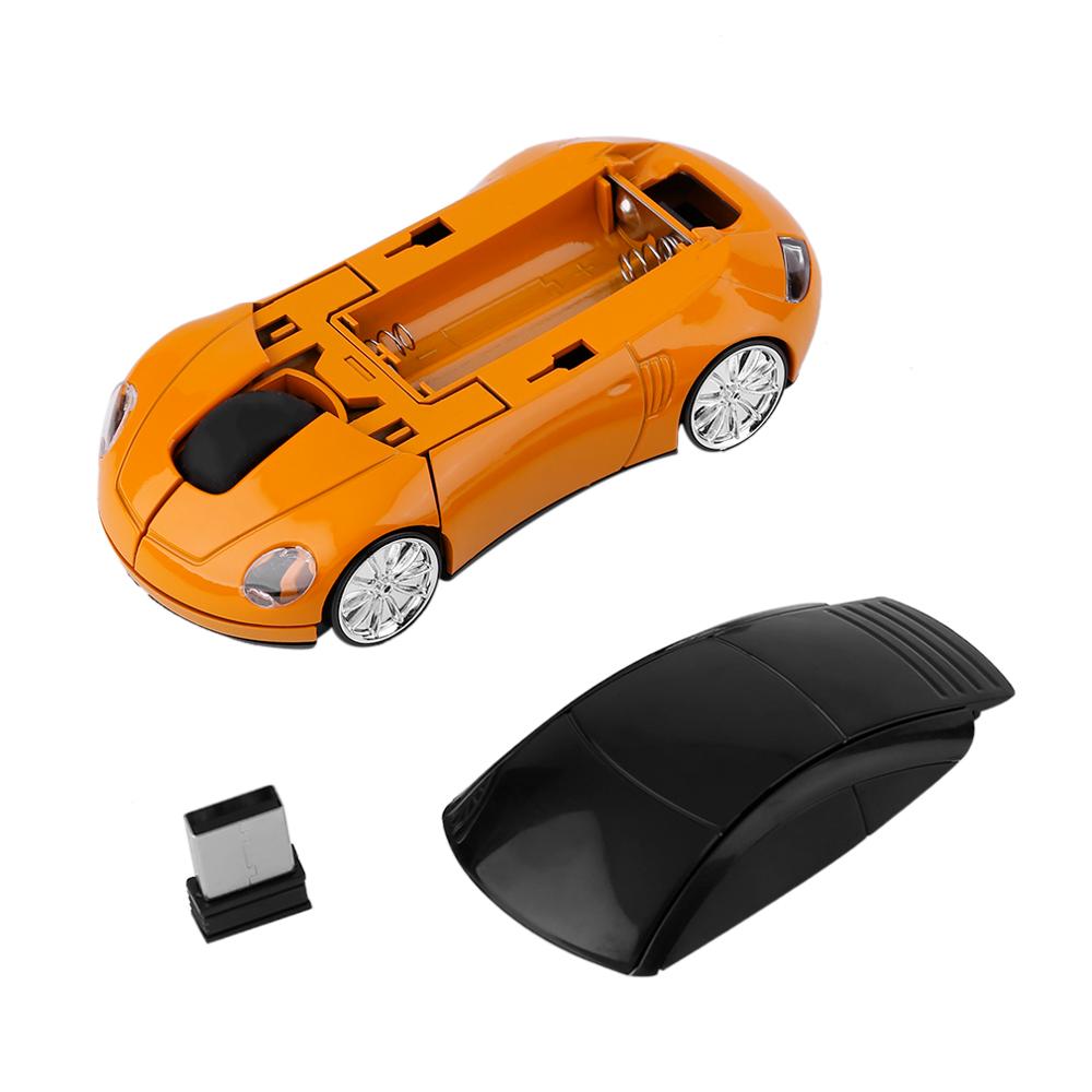 2.4GHZ Wireless Car Shape Mouse 1600DPI Wireless Optical High Precision Mouse Mice For PC Laptop Computer