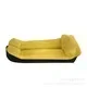 Aufblasbare Sofa-Matratze, zusammenklappbare Campingmatte, Luftbett, Einzelgröße, draussen-Isomatte für Ausflüge, Kissen, tragbare draussen-matt: Himmel Blau