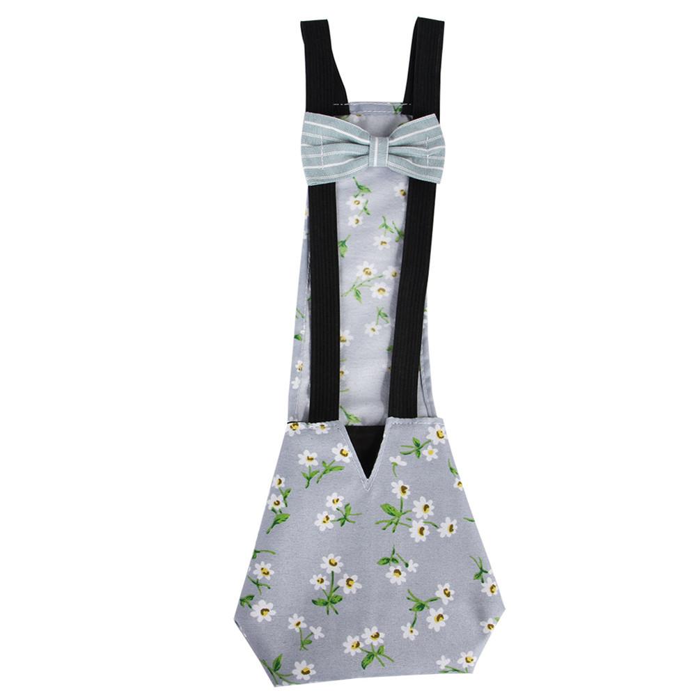 Ropa de granja de pañales de pato y pollo para mascotas AUGKUN: Gray / L