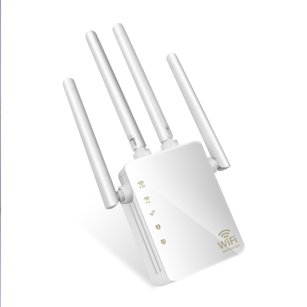 Kebidumei 1200Mbps Wireless Wifi Repeater/Router 2.4G & 5G Dual Band Wifi Signaal Versterker Ap signaal Booster Hoge Snelheid