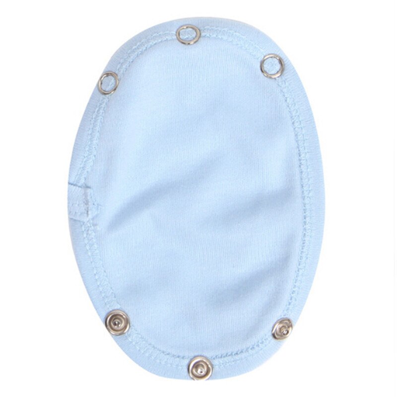 Babyble for let skift på baby pige dreng praktisk pakke pruttetøj længere forlængerstykke spædbarn: Blå