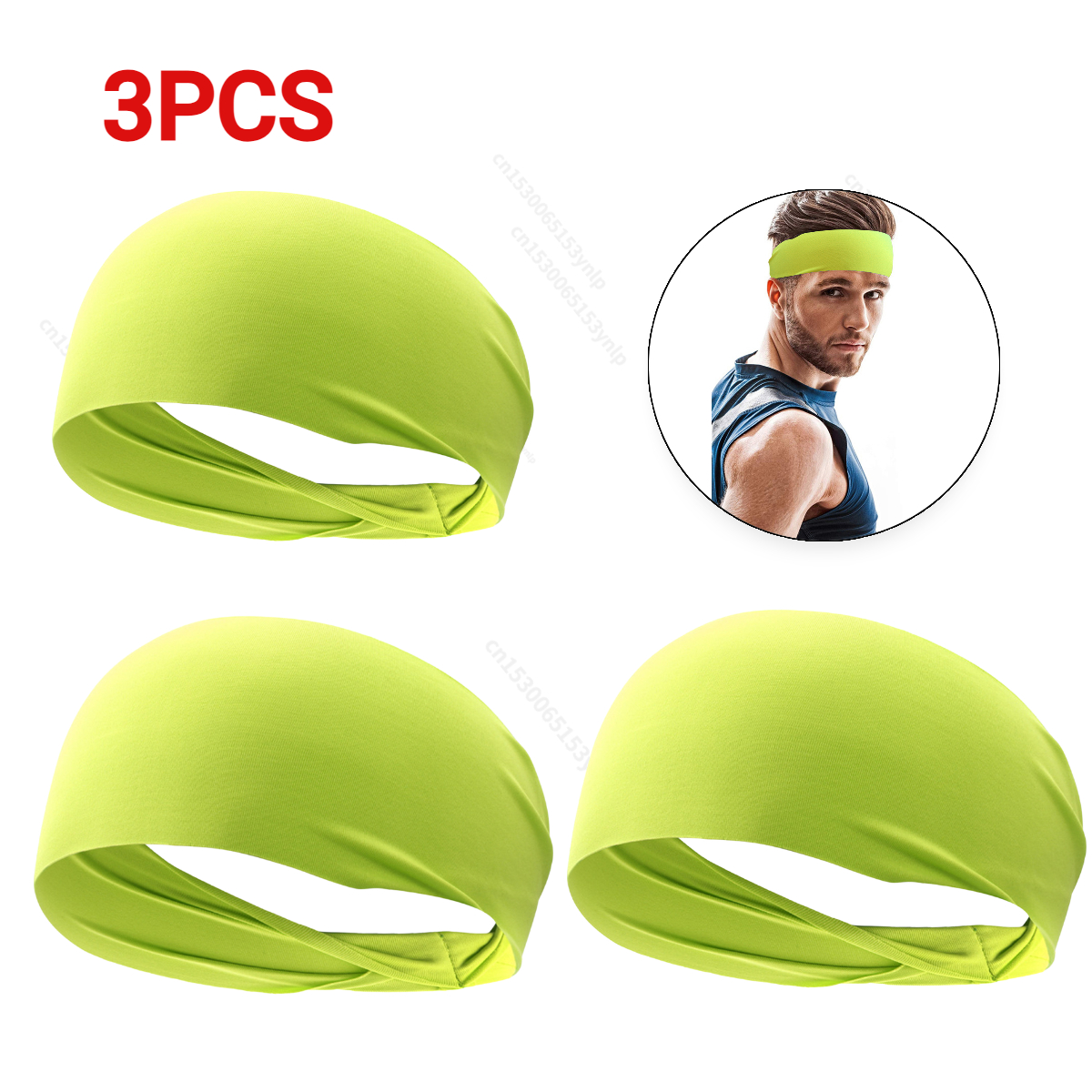 Ultra dünnes Sport chweißBand für draussen-Sport Laufen Yoga Stirnband atmungsaktiv Super saugfähig Schweiß Stirnband weiches Haar Kopfband: MULTI