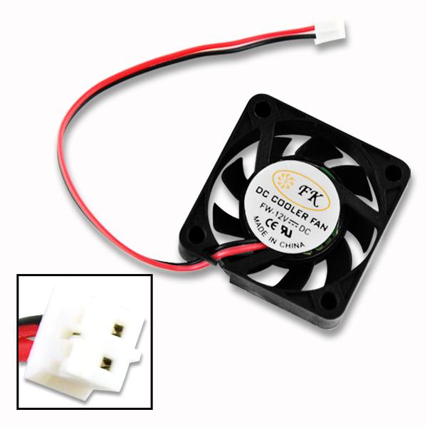 YCDC Video Chip 40x40mm 2 Pin Black Desktop CPU Cooler 40mm 2 Pin PC Fan Heatsink Cooler Cooling Fan DC 12V 4010 Model