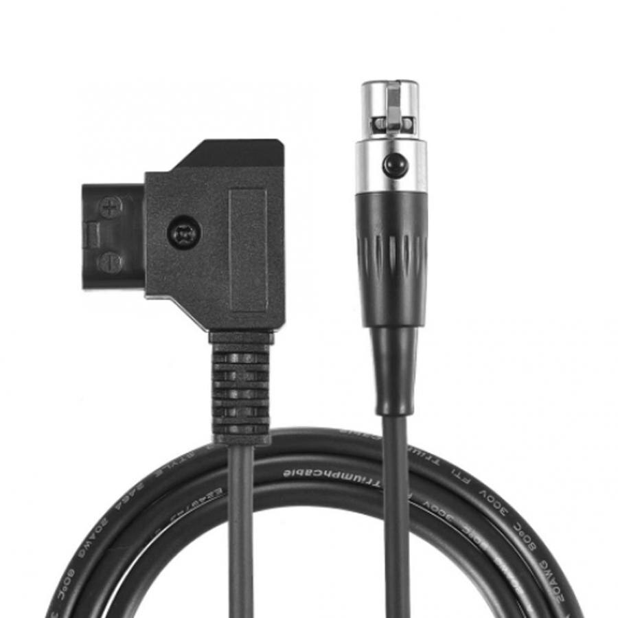 D-Tap Male to Female Mini XLR 4 Pin Cable Power Supply Adapter for VFM 5.6" Monitor