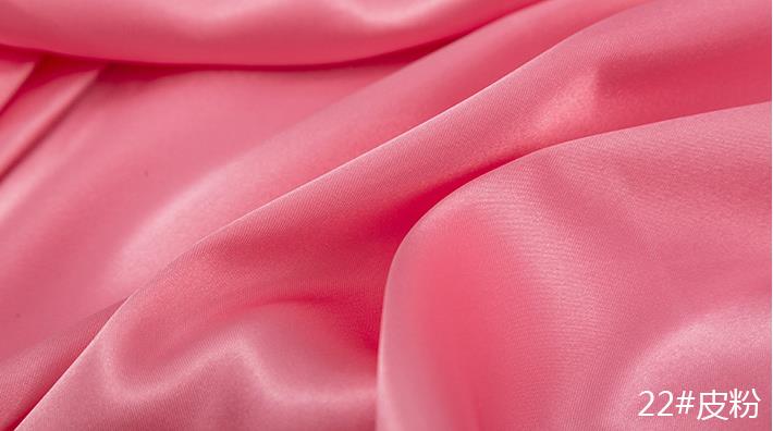 Tela de satén 100% poliéster por metros para coser vestidos, decoración para de boda, accesorios de tela para el hogar, T105