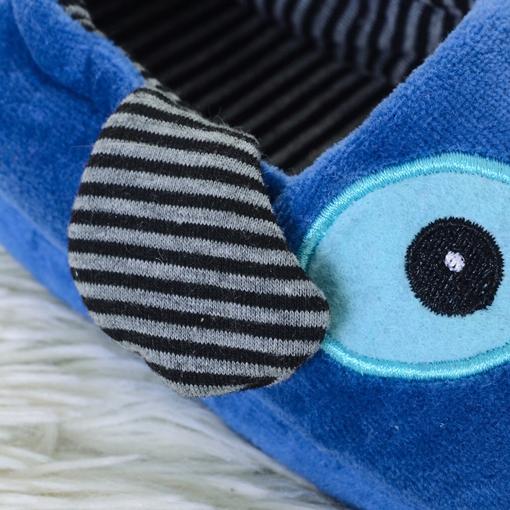SAGACE Cute Dog Winter Slippers Kids Girls Boys Cartoon Soft-Soled Slippers Indoor Shoes For Children Soft-Soled Slippers
