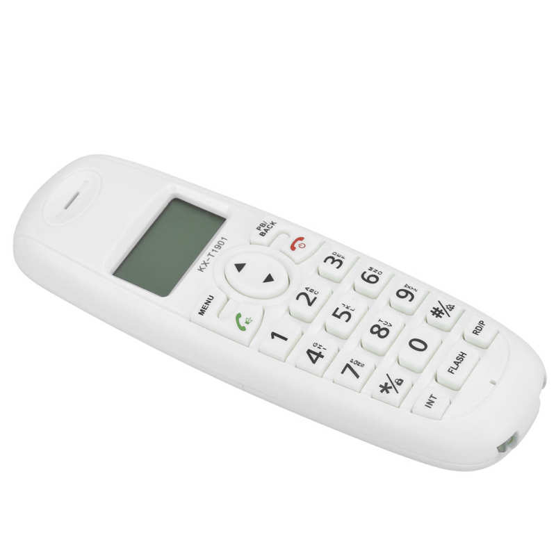 telefon KX-T1901 Desk Phone Home Landline Phone FSK/DTMF Caller ID Fixed Telephone US 100-240v telephone portable