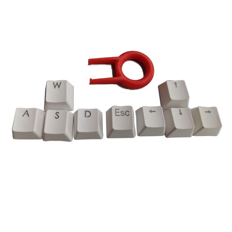 9 Keys PBT Backlit Keycaps WASD/ESC/Direction With Key Cap Puller For MX Switch Q1JC