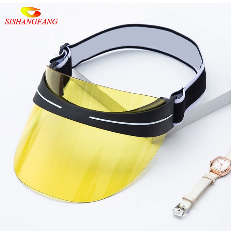 D Home Sun Hat Pc Empty Top Hat Sun Visors for Women Jockey Men Sun Hat Anti-uv Outdoor Sports Hat Front and Back Logo: Ivory