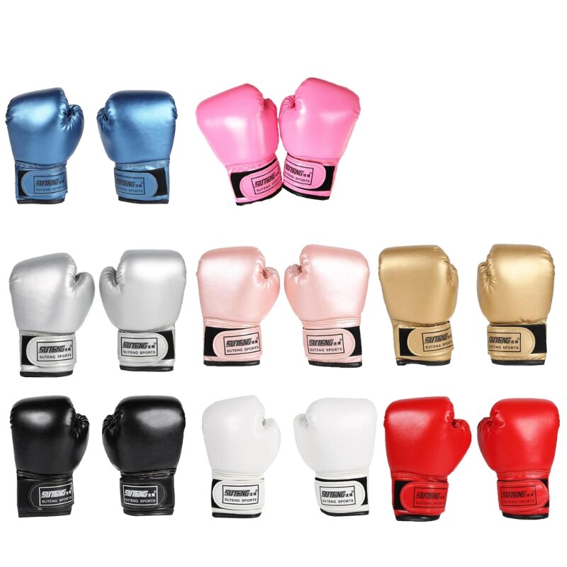 N0HA 3-10 Yrs Sparring Punching Gloves Boxing Gloves Training Gloves Welterweight Kickboxing Bag Gloves for Boys Girls