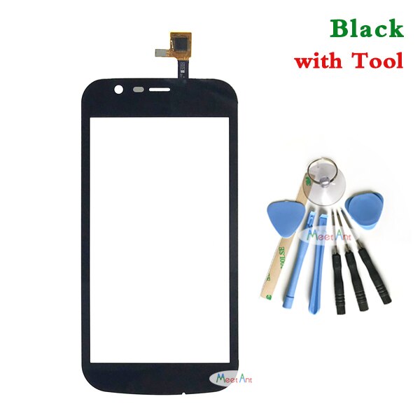 4.5 "Voor Nokia 1 N1 Touch Screen Digitizer Sensor Outer Glas Lens Panel Black: Black with Tool