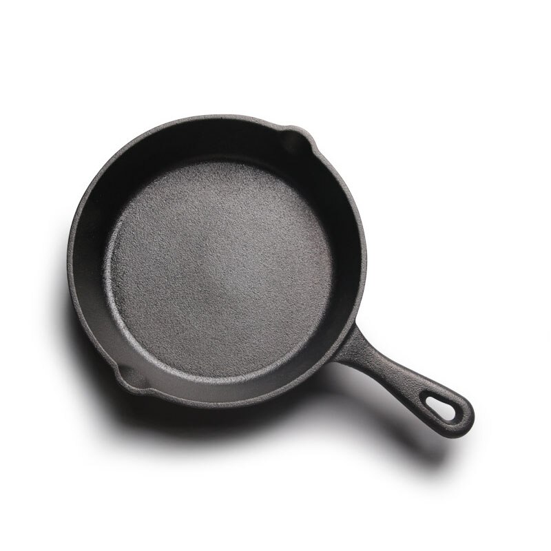 Gjutjärn non-stick 14-20cm stekpanna för gasinduktion spis ägg pannkaka gryta kök & matverktyg köksredskap