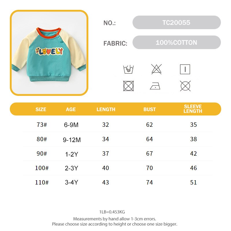 Sweat-Shirt à col rond pour fille et garçon, petite couronne, 0-4 ans, 100% coton, , automne