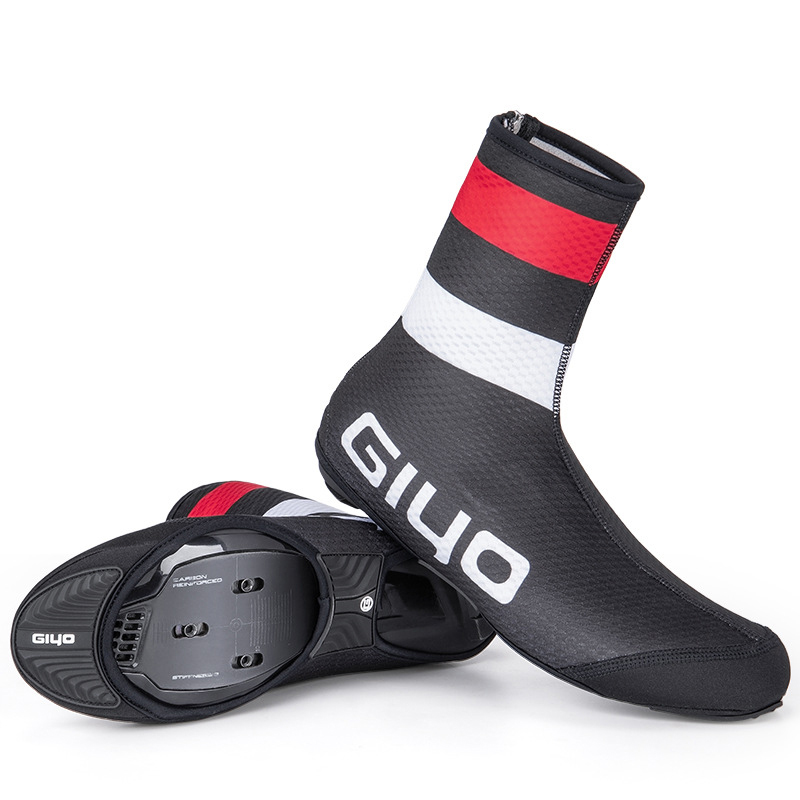 Copriscarpe da ciclismo Copriscarpe MTB Copriscarpe invernali caldi in neoprene termico Copriscarpe da ciclismo con punta impermeabile Stivaletti per bici