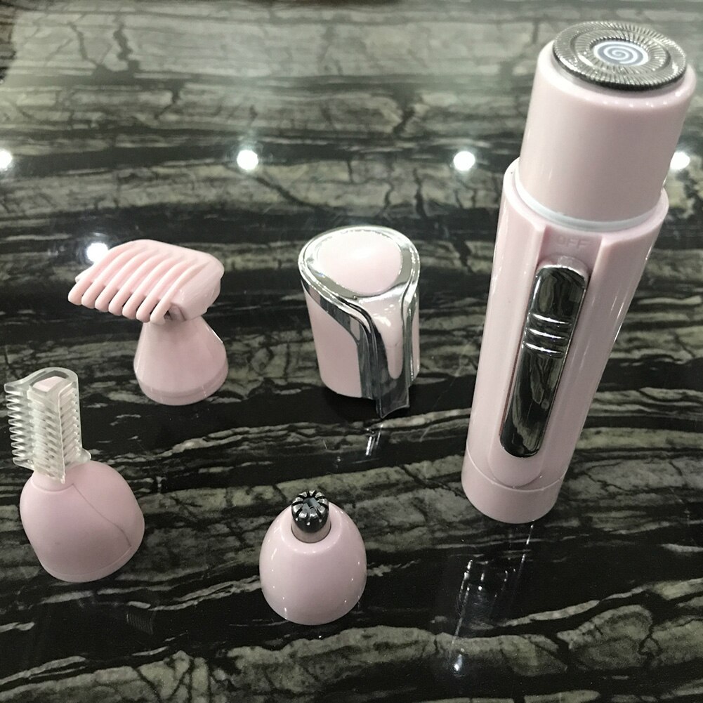 4 en 1 femmes Rechargeable sourcil nez épilation rasoir